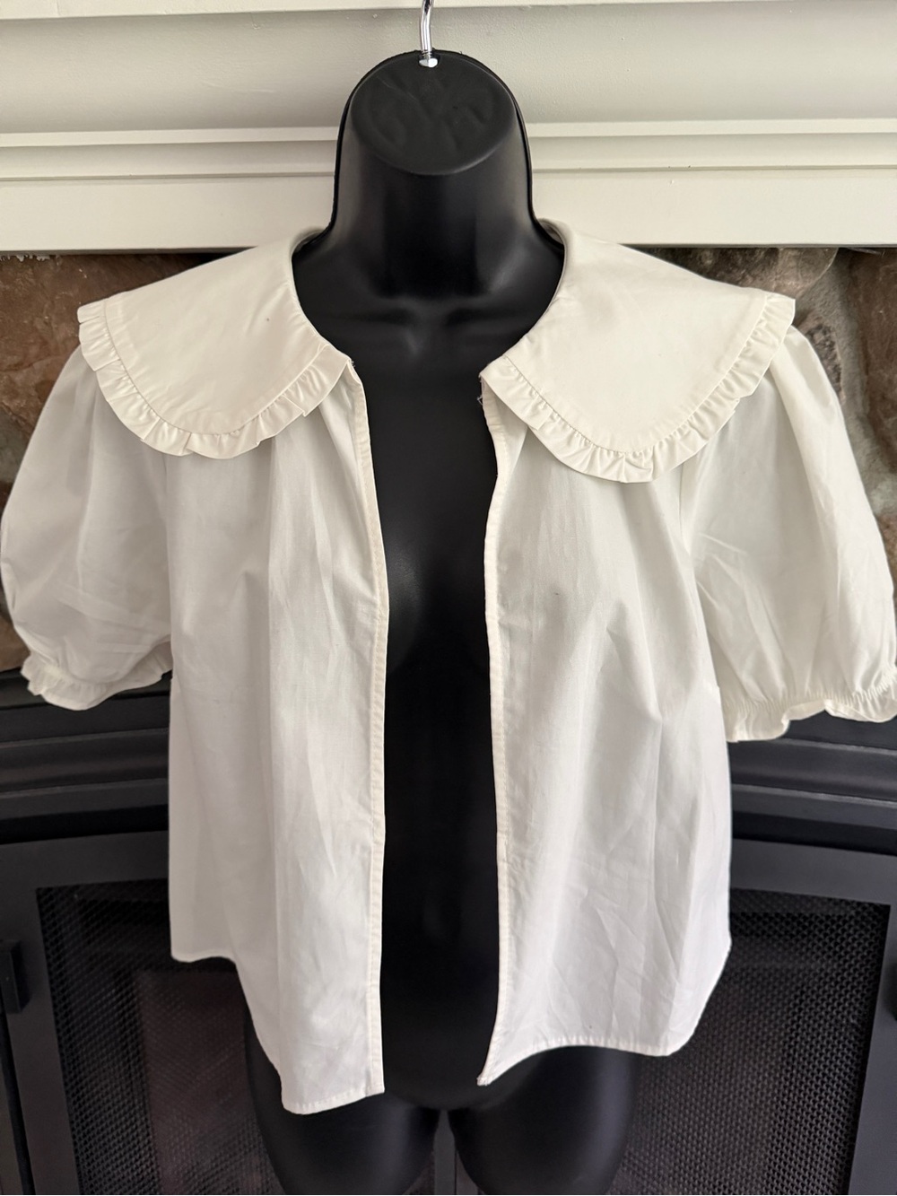 Primark Cream Short-Sleeve Top